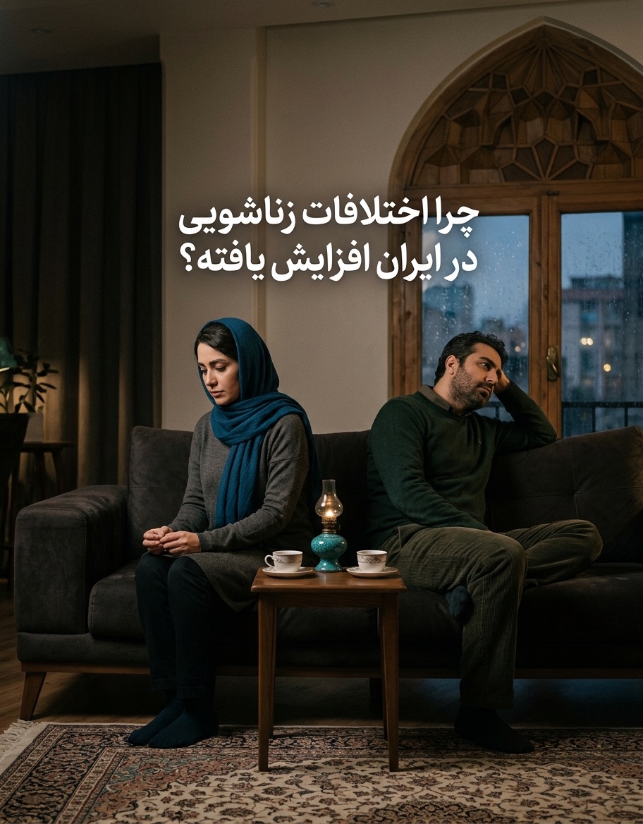 چرا اختلافات زناشویی در ایران افزایش یافته؟