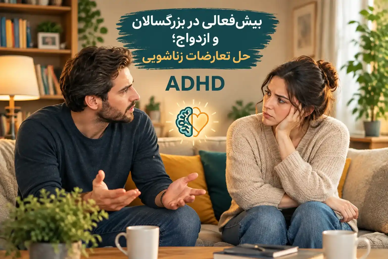 بیش‌فعالی در بزرگسالان و ازدواج؛ حل تعارضات زناشویی ADHD